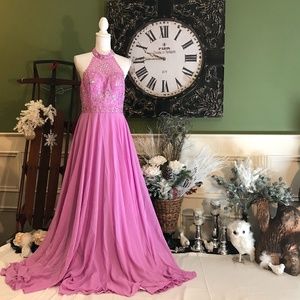 Formal evening prom dress gown